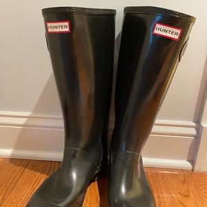 Women's Hunter Original Tall Gloss Rain Boots
